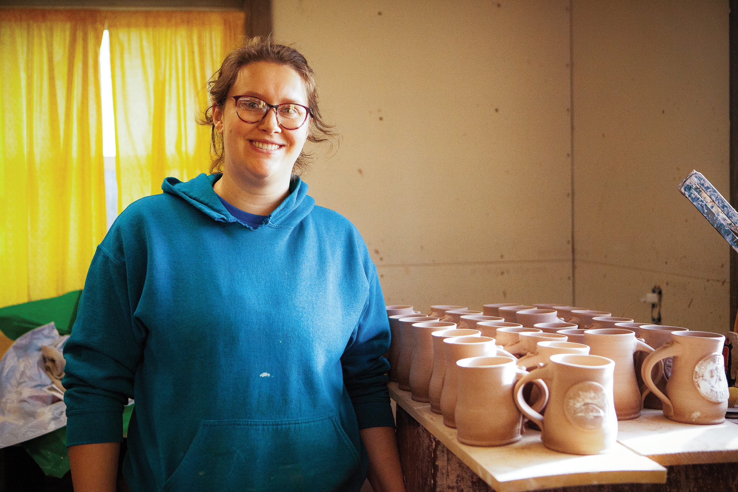 Ella Rippley-Twidt fell in love with pottery in a middle school art class.