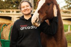 Anna Rippley owns four horses on the Rippley farm. Her passion for horses spurred from a middle school 4-H project.
