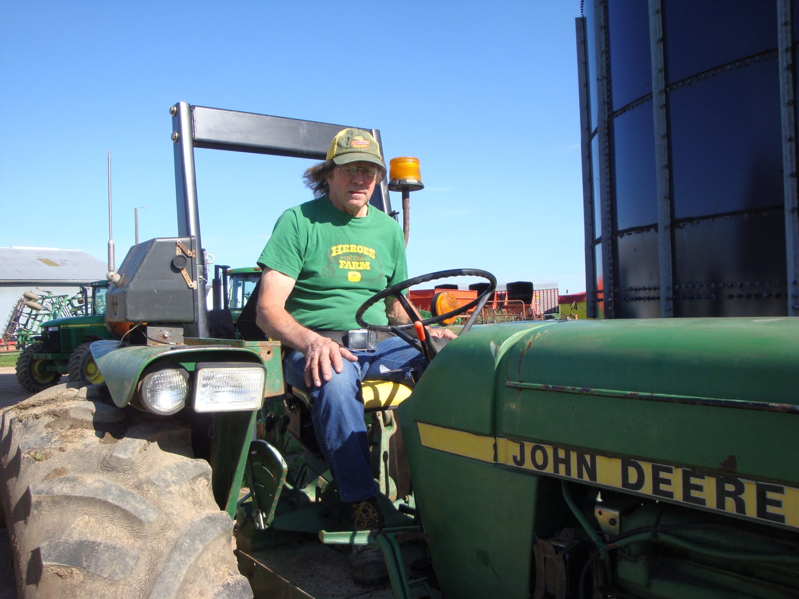 Wood County Farm Bureau member Clarence Boerboom retrofitted his John Deere 2940 through the National Farm Medicine Center Wisconsin ROPS Rebate Program. The Farm Center will hold a drawing for a free ROPS during the Wisconsin Farm Bureau Federation annual meeting, Dec. 5-6, at Kalahari Resort in Wisconsin Dells.