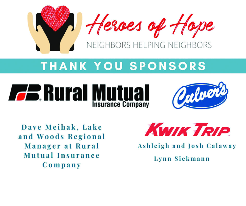 Thank you to 2023 Heroes of Hope Sponsors