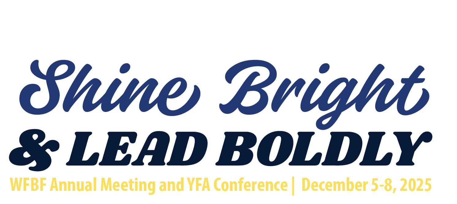 2025 WFBF Annual Meeting logo with dates